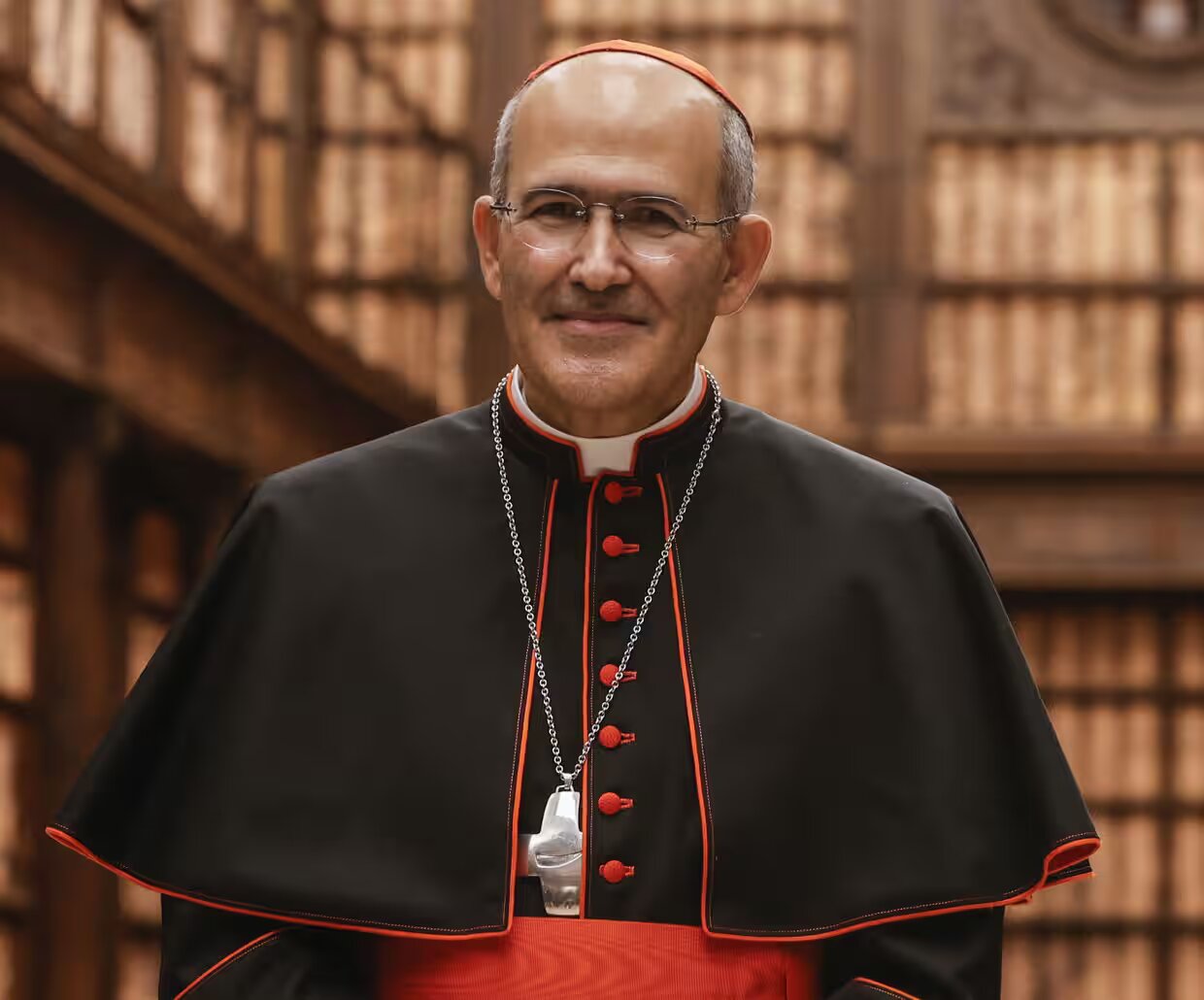 José Tolentino Calaça de Mendonça, 59, hails from Portugal.
