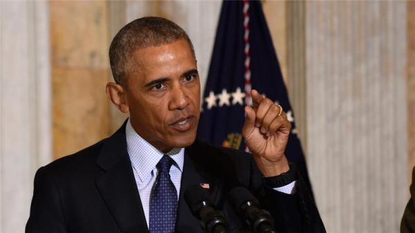 Obama spoke after his meeting with the US national security council