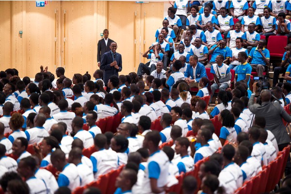Participants of the civic education organized for representatives of students from University and Higher Learning Institutions across the country dubbed ‘Inkomezamihigo’.