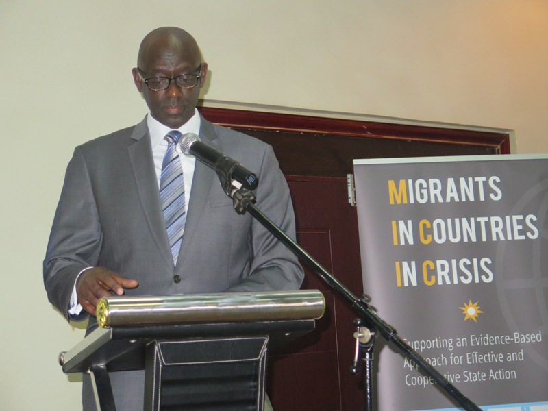 The Minister of Justice, Johnston Busingye