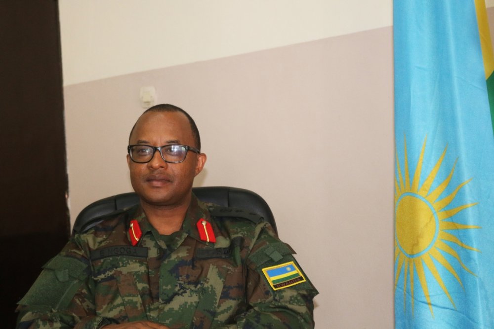 Dr. Eugene Ngoga, who has been promoted to Brig Gen and appointed as the commandant of the Rwanda Military Hospital.