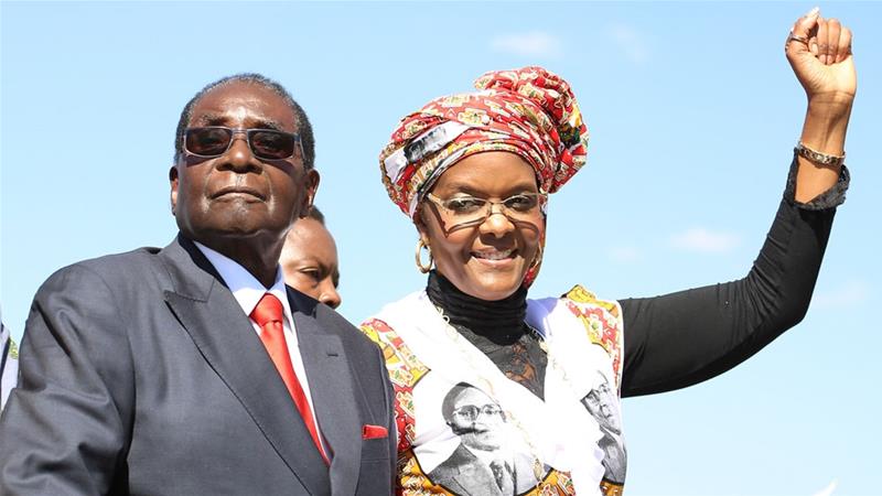 Grace is seen as a possible successor to her ailing husband