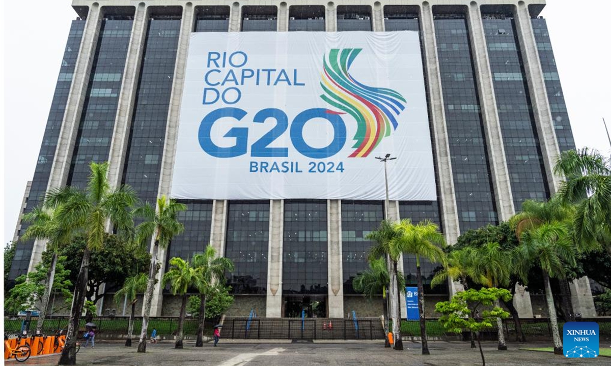 The 19th G20 Leaders' Summit kicked off on Monday in Rio de Janeiro.