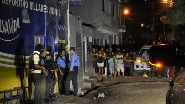 There are 16 homicides on average in Honduras every day, mostly due to drug cartels