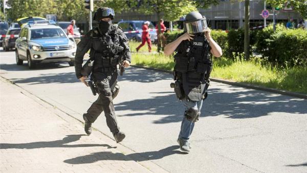 No hostages were hurt by the assailant