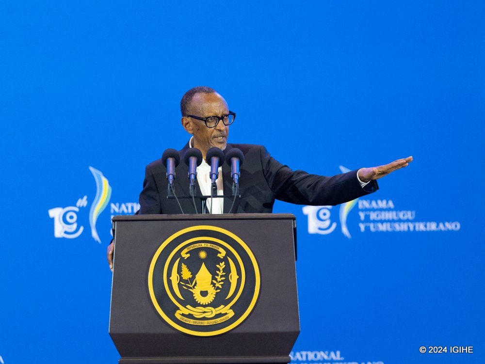 President Paul Kagame has urged Rwandans to work hard to meet their aspirations.