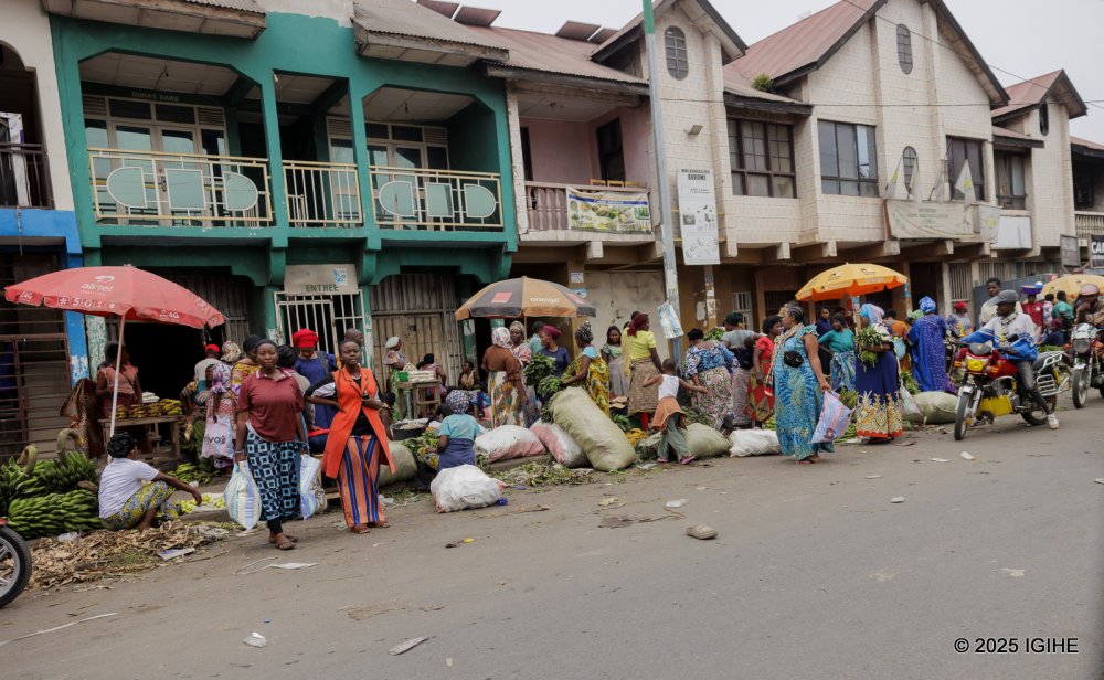 The local economy, reliant on small-scale trade is booming again.