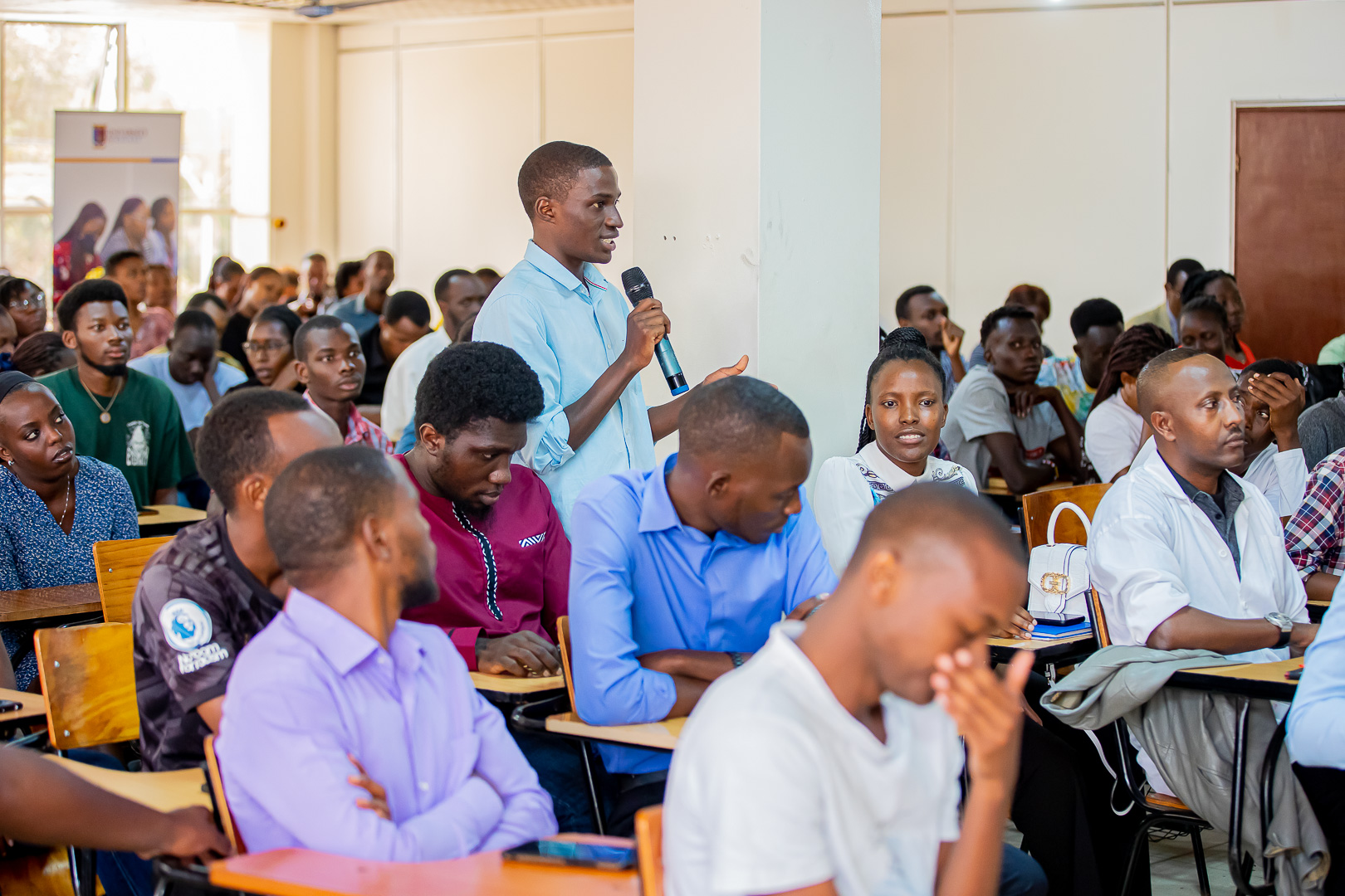 Students were given floor to ask questions for more clarifications.