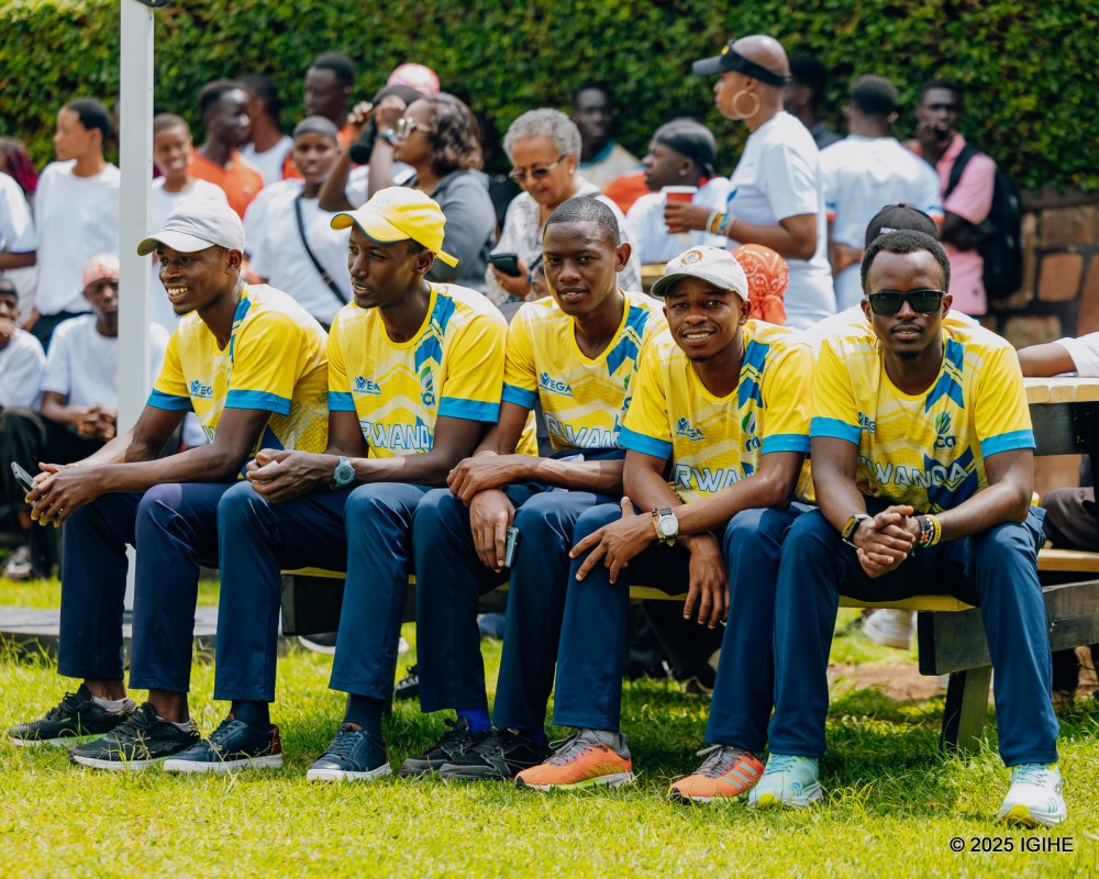Some cricket players were also in attendance.