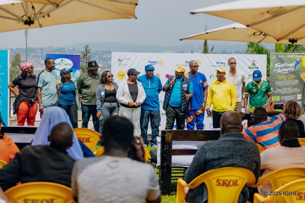 The event was organized by the youth with support from Rotary Club Kigali Virunga.