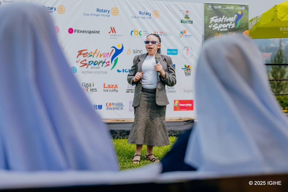 One of the cancer patients supported by the nuns.