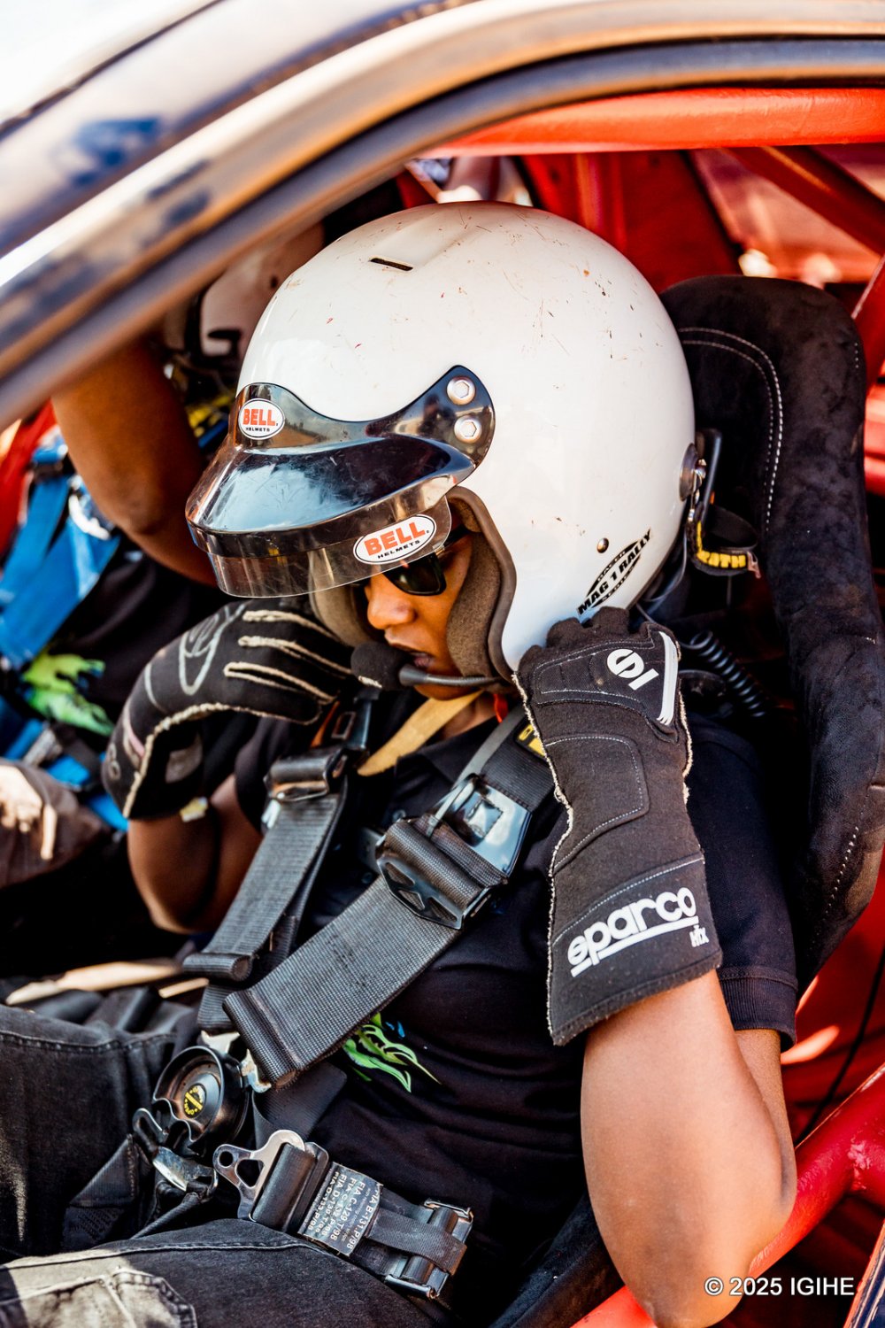 At just 25 years old, she became the only woman to lead Rwanda’s National Rally Championship, holding her own against more experienced drivers and proving that skill and courage, not gender, define success in motorsport.