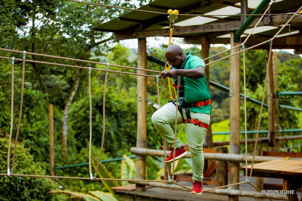The experience is challenging and requires participants to follow the instructions given by the tour guides carefully.   