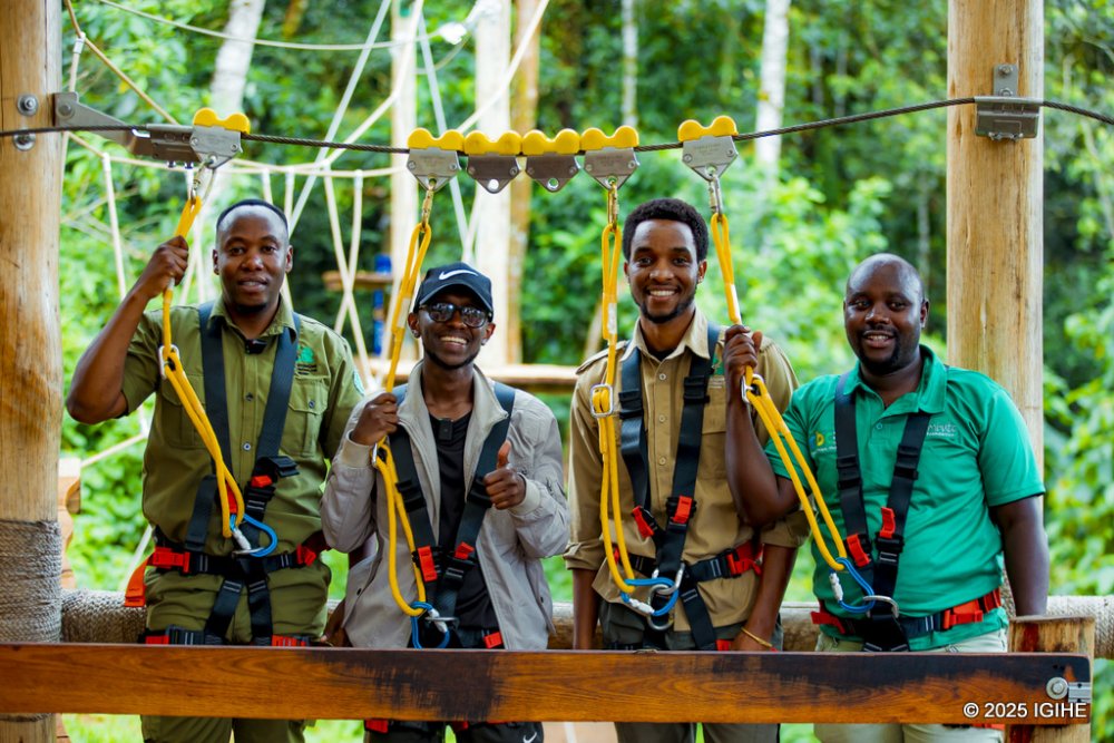 Completing the entire course brings a sense of joy and accomplishment to both the visitors and their guides.   