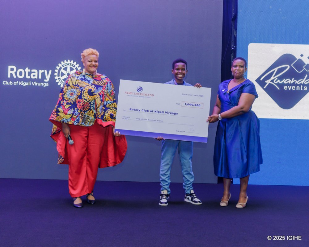 Rotary Club Kigali Virunga received strong support from a range of partners.