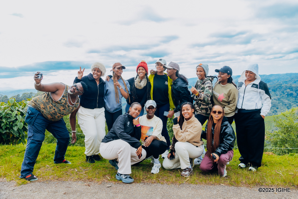 Some of the participants included popular Rwandan celebrities who joined the trip to Nyungwe.