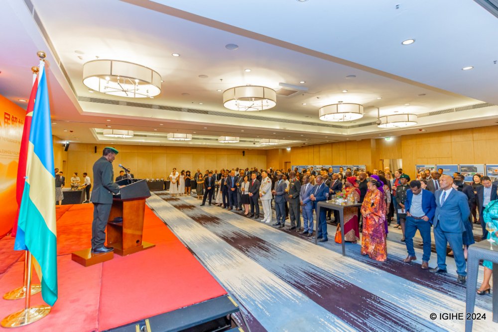The celebration took place at Kigali Marriott Hotel. 