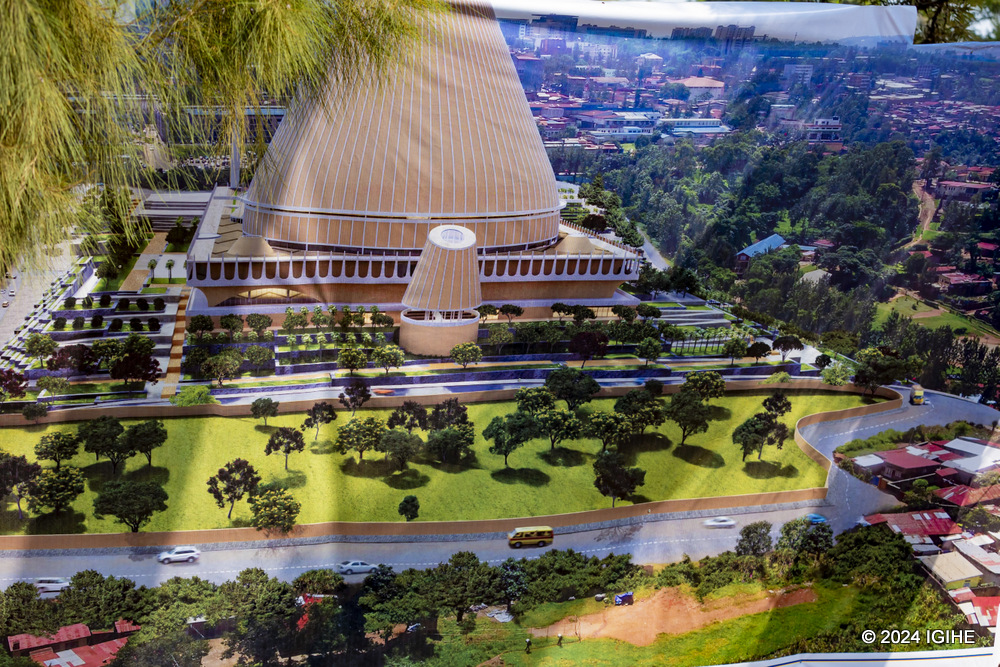 The new cathedral is expected to feature a large courtyard capable of hosting between 10,000 and 20,000 attendees during major events. 