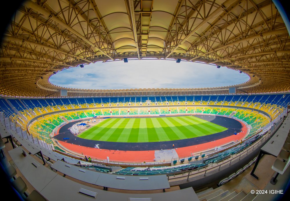 State-of-the-art Amahoro Stadium in Kigali, Rwanda.