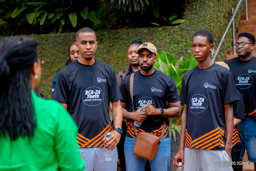 When the youth were received at the Kigali Genocide Memorial.