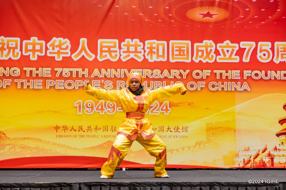 With growing bilaterla ties, Chinese martial arts has gained popularity among Rwandans.