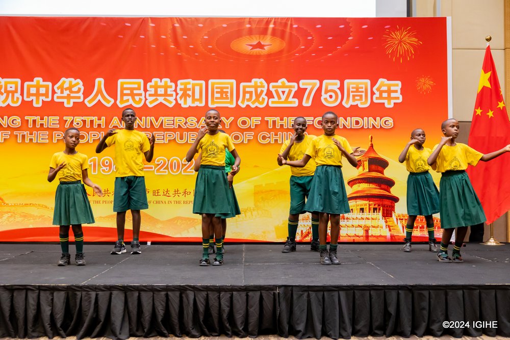 It was glamor as Chinese Embassy hosted a reception to celebrate the 75th Anniversary of the Founding of the People's Republic of China.