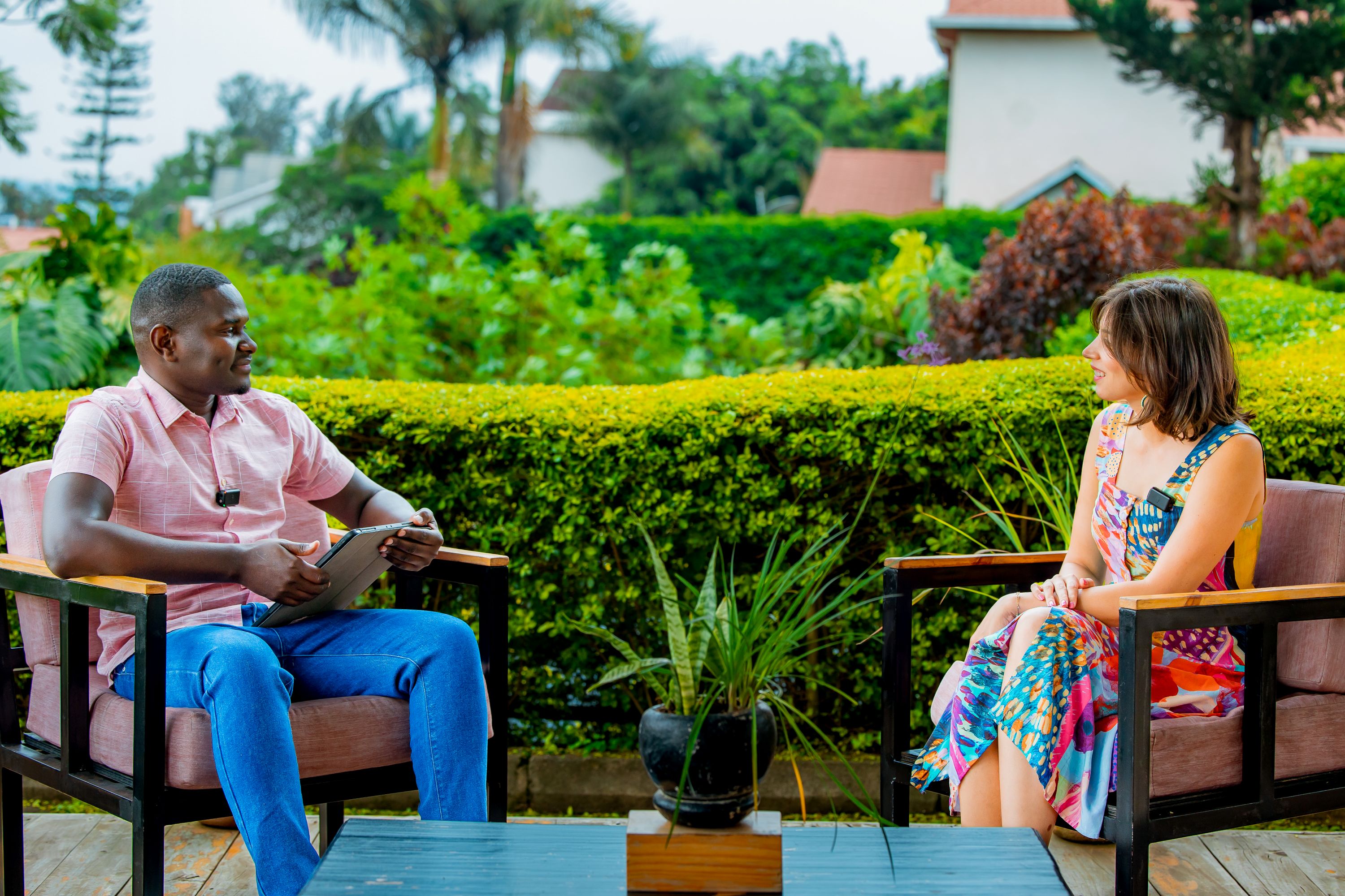 Since settling in Rwanda in March 2025, Attiya has embraced both urban life and countryside adventures.