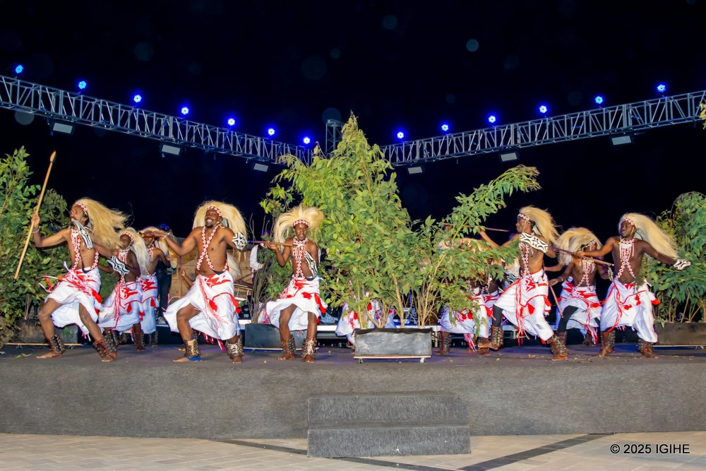 The Ishyaka ry’Intore troupe thrilled attendees with their performance.