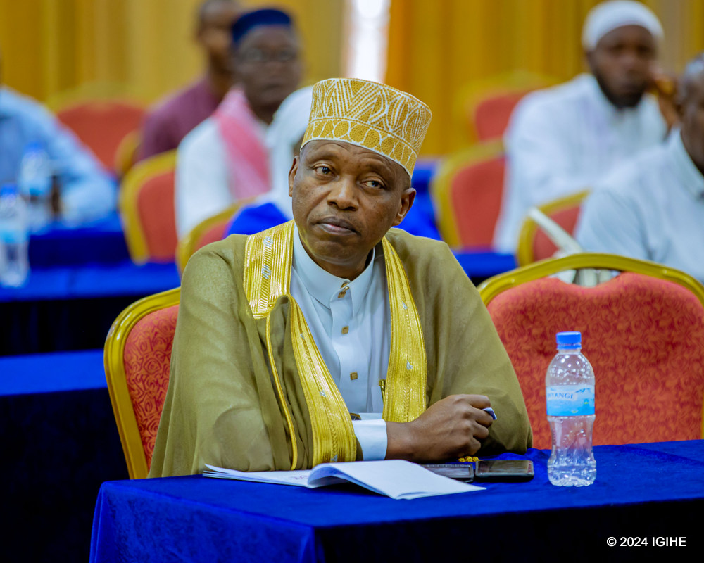 Sheikh Salim Hitimana, the outgoing Mufti of Rwanda.