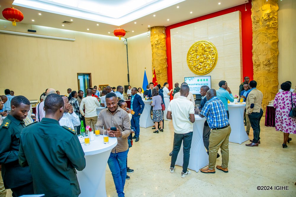 The farewell ceremony was held at the Chinese Embassy in Rwanda on Friday 23rd August 2024. 