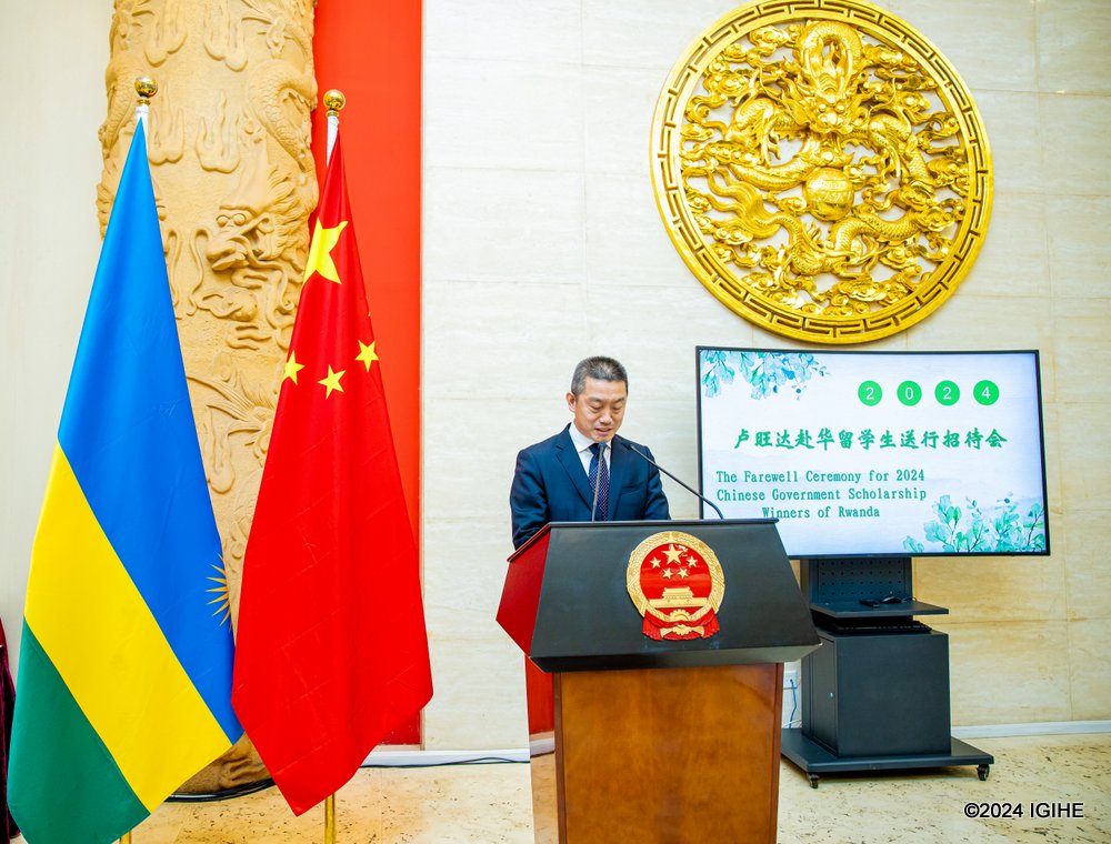 Amb. Wang urged the students to take this chance to experience China firsthand and not rely solely on hearsay or disinformation from Western media. 
