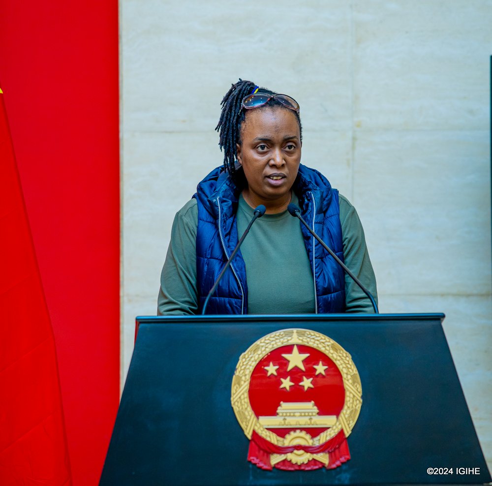 Christine Mutesi, Division Manager of Accreditation, Standards and Qualifications Framework at Higher Education Council (HEC), encouraged the students to aim higher, and return with the knowledge needed to contribute to national development.