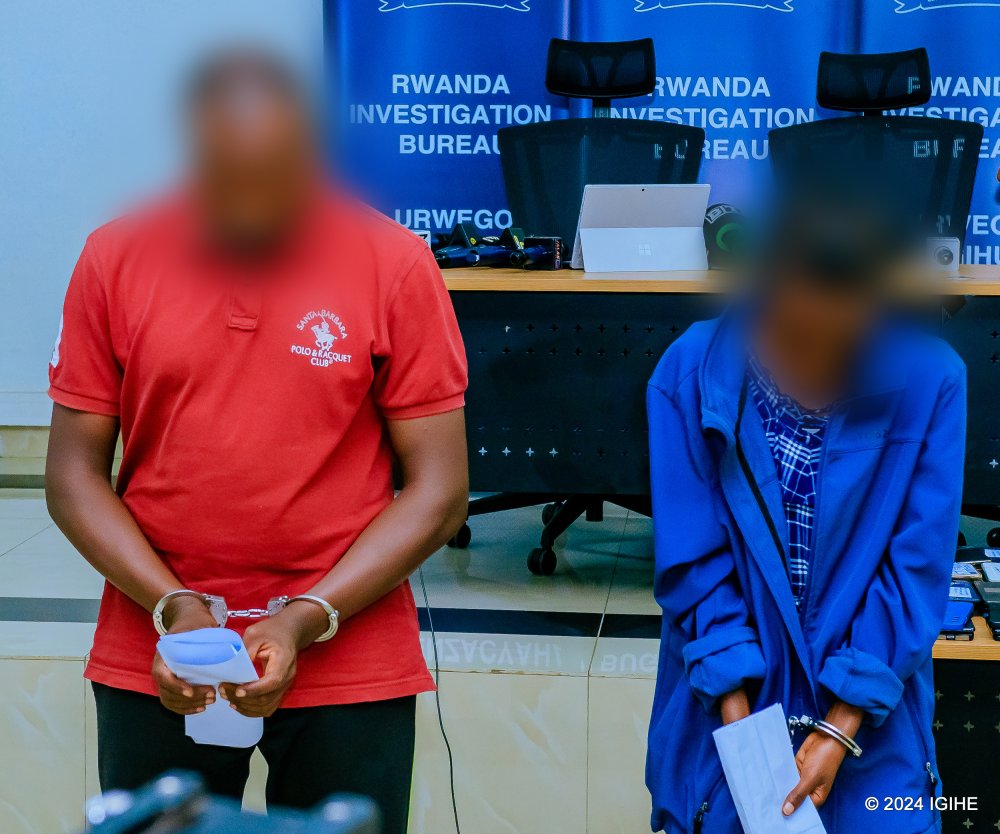 This woman (right), who worked for a foreign employer, is accused of stealing $4,000 and giving part of the money to the man (left) she was living with.