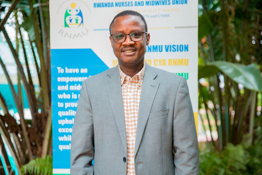 RNMU President André Gitembagara outlined the union’s commitment to tackling climate change and environmental degradation through sustainable healthcare practices. 