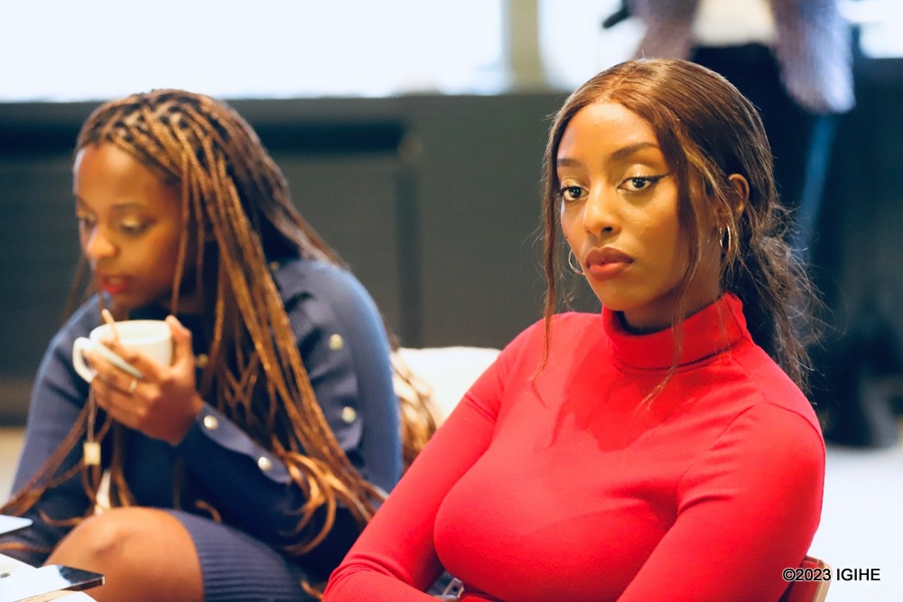 The youth was also present at the event. 
