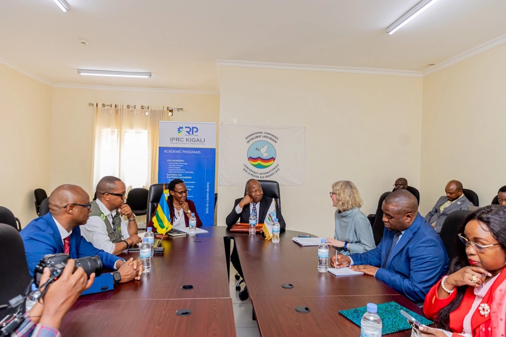 The handover ceremony took place at Rutongo Campus in Rulindo District.