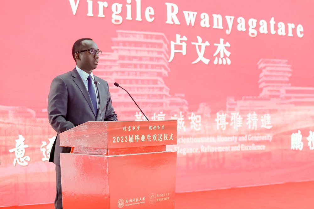 Virgile Rwanyagatare is the Director General for Asia, Pacific, and the Middle East in the Ministry of Foreign Affairs.  