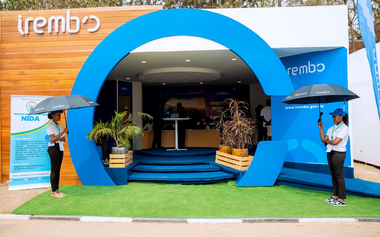 Irembo exhibition site at Expo 2024 in Gikondo.