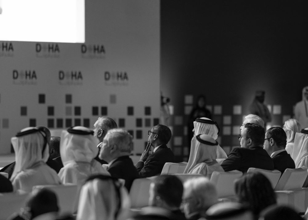 President Kagame is among dignitaries that attended the opening ceremony of Doha Forum.