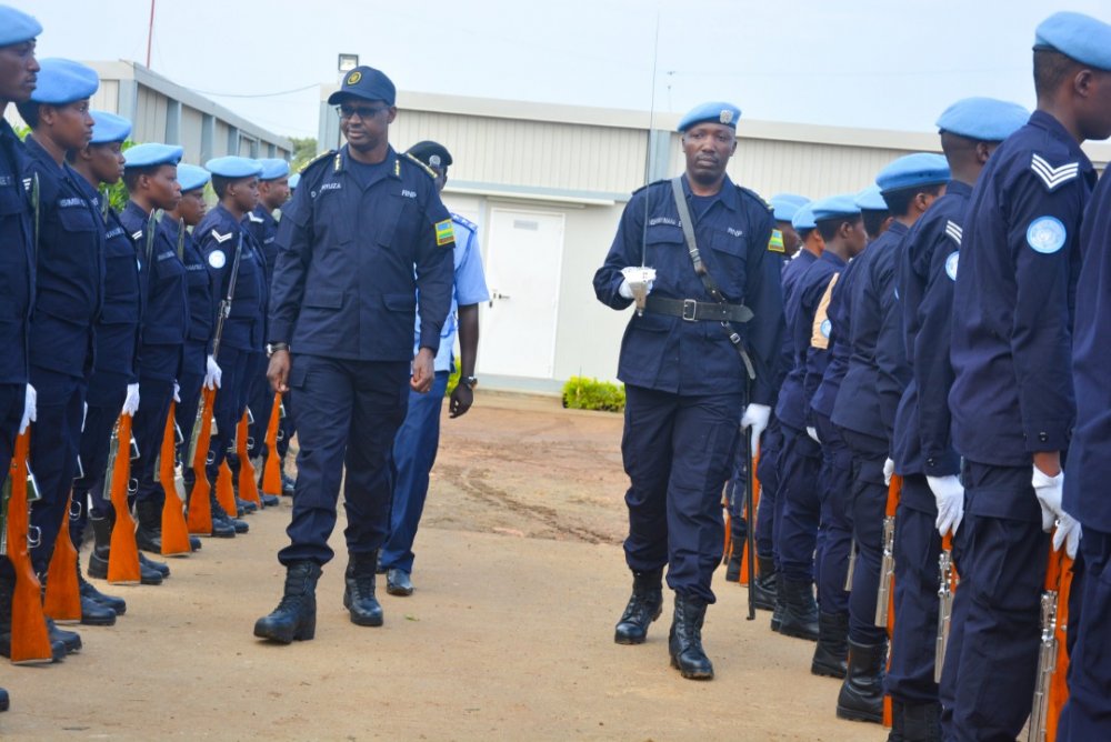 The Inspector General of Police (IGP) Dan Munyuza visited Rwanda Police peacekeepers serving under the United Nations Mission in South Sudan (UNMISS).