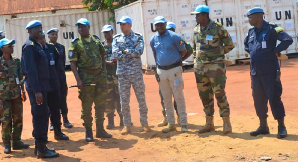 The delegation also included the JTFB Chief of Staff, Maj. Ahmad Abdel Salam Aladwan and Lt. Col. Ngom Aissatu, JTFB Gender advisor, among others
