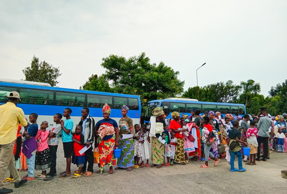 Before returning home, the group had been staying in a transit camp in Goma after leaving various areas in eastern Congo where they had been under FDLR control.