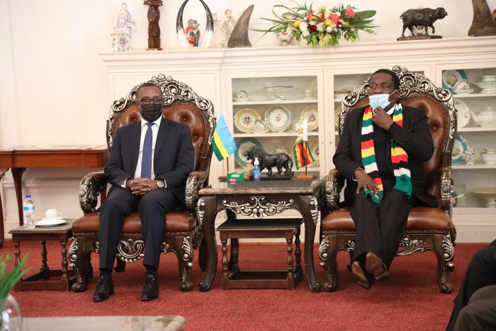 Rwanda and Zimbabwe enjoy cordial relations. 