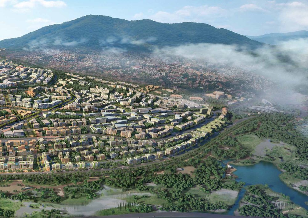 Development has begun on the Nyabugogo wetland, which will be transformed into a picturesque visitor attraction.