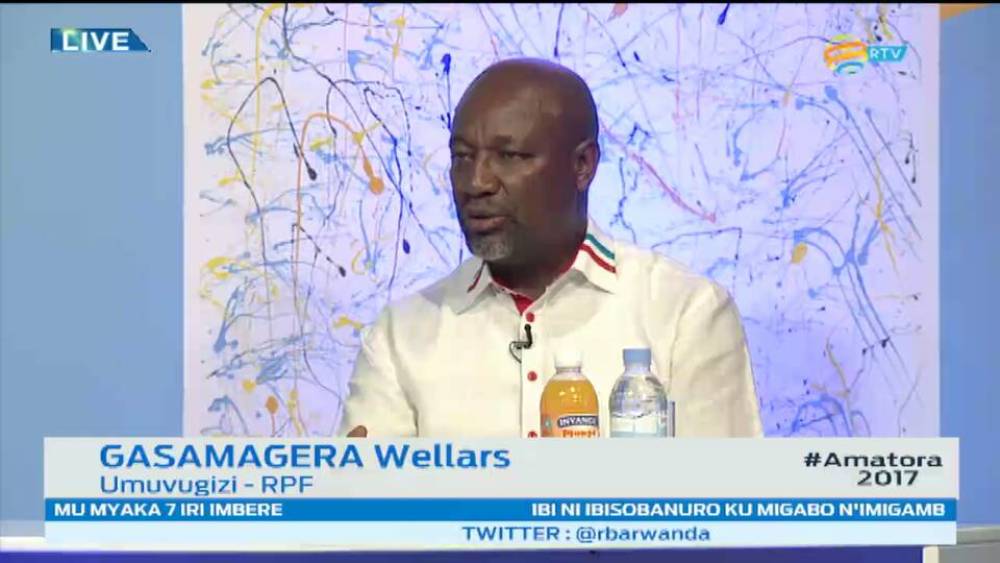 The Secretary General of RPF-Inkotanyi, Gasamagera Wellars