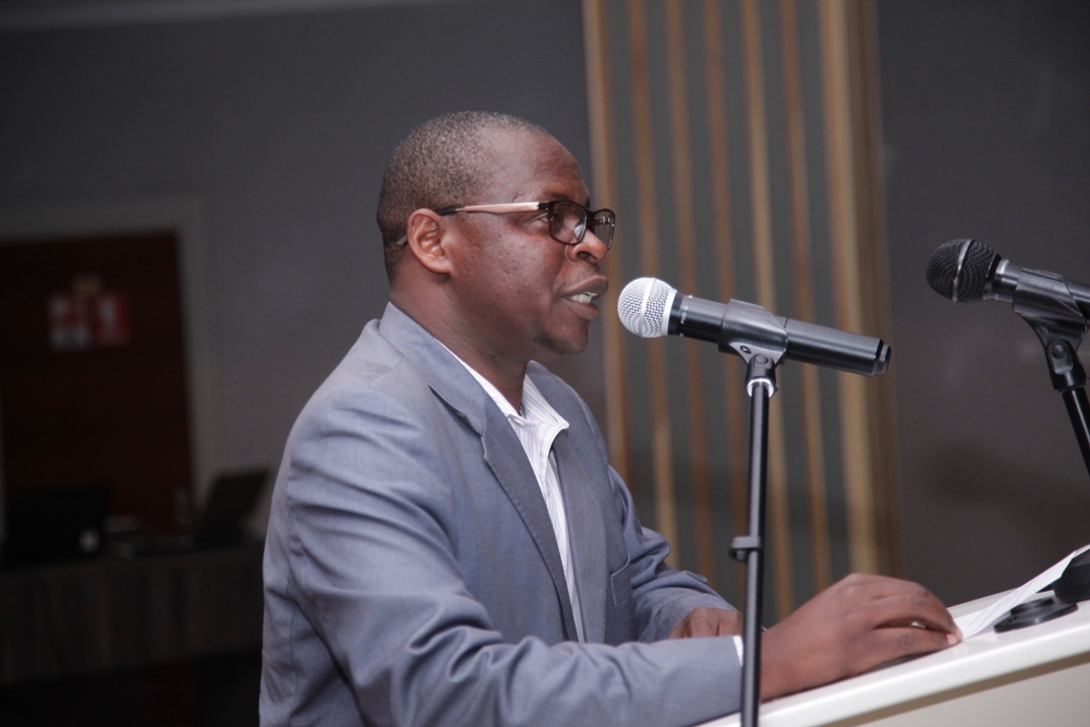Dr Bigirimana Fructuose, Dean of Faculty of law at INES-Ruhengeri and Representative of the competition's board of organisers