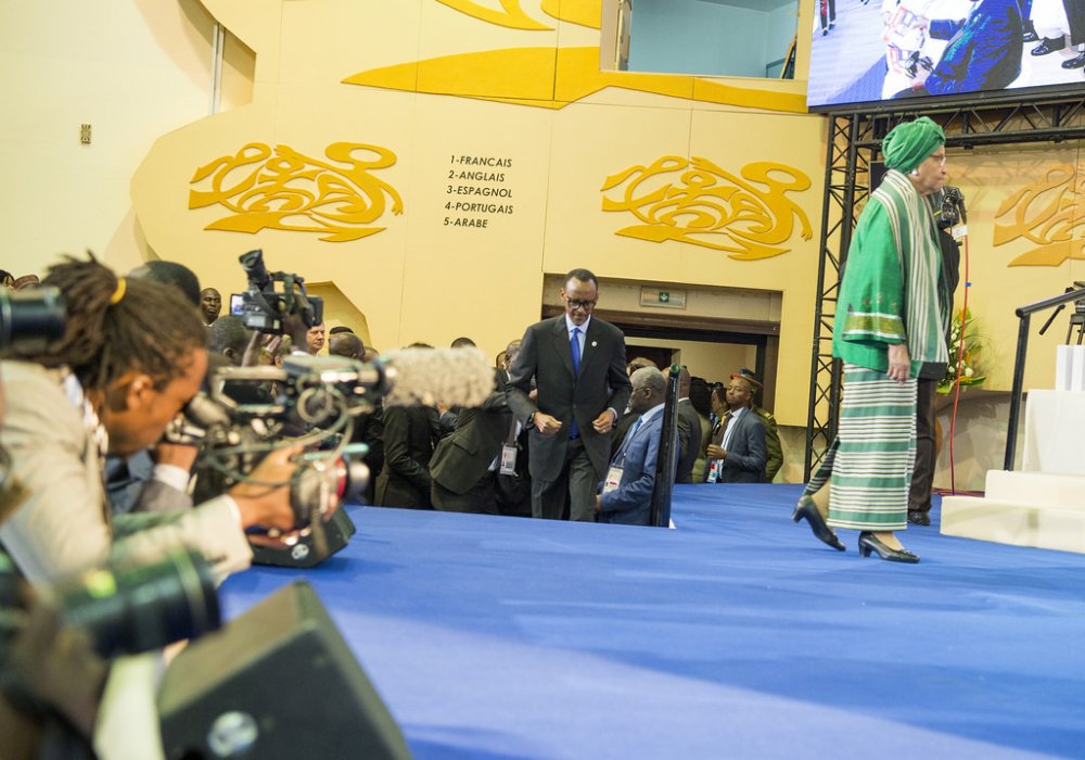 President Kagame in Bamako for the France-Africa Summit