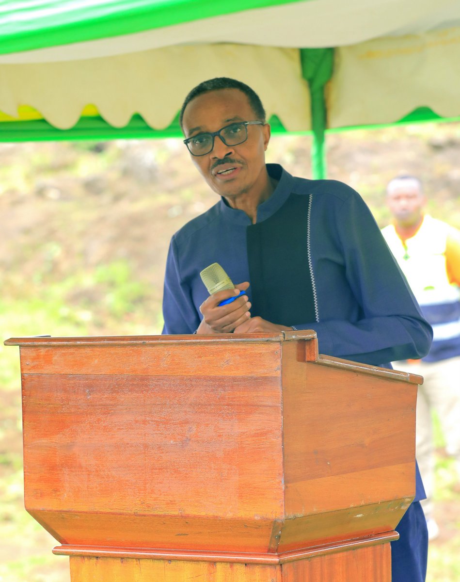 Minister Murasira told the families that this housing project is a fulfilment of a promise made by President Paul Kagame.