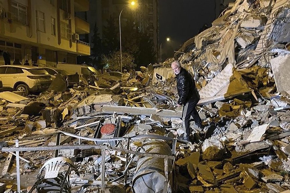 The magnitude 7.7 earthquake struck Türkiye’s southern province.  