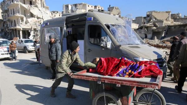 Civilians and fighters from eastern Aleppo are being transferred to the Idlib area